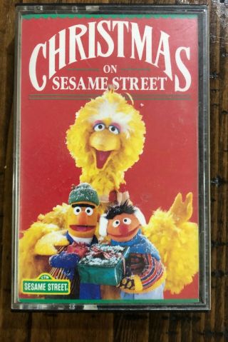 Rare 1987 Christmas On Sesame Street Cassette With Case