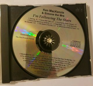 KEN MACKENZIE I ' m Following The Stars CD,  from 1951 - 52 Masters,  RARE 2
