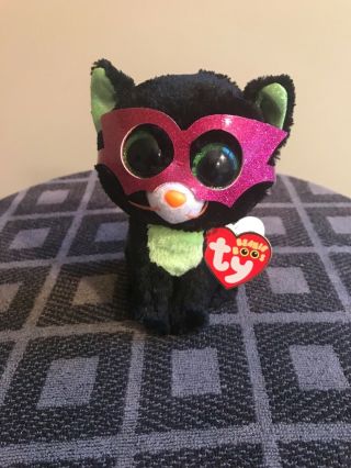 Ty Rare Beanie Boo 6 " Jinxy Black Cat With Tag Not
