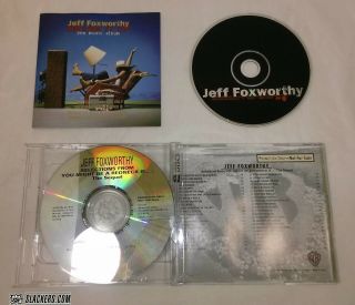 Jeff Foxworthy Crank It Up Rare 2 - Cd Dj Promo Version Comedy Blue Collar Country