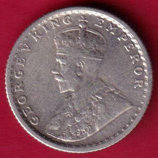 British India - 1936 - Kg V - 1/4 Rupee - Rare Silver Coin V3