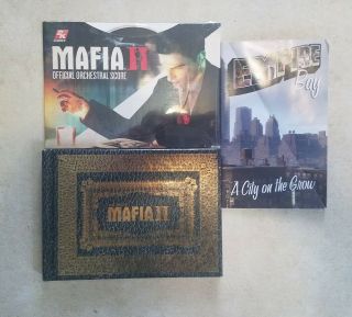 Mafia Ii 2 Collectors Edition Bonus Items Rare - Xbox 360 -