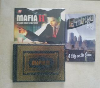 Mafia II 2 Collectors Edition Bonus items RARE - Xbox 360 - 3