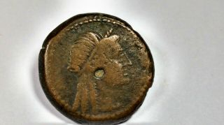 Rare Bronze 7.  35g Ptolemy Iii Alexandria Coin //1680