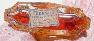 Rare Vintage 80s Italy Calabresella Acqua Di Colonia Perfume Cologne by Tedesco 3