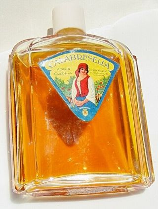 Rare Vintage 80s Italy Calabresella Acqua Di Colonia Perfume Cologne by Tedesco 5