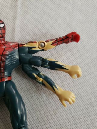 1995 Toy Biz Marvel Six Arm Spider - Man Animated Series Figure Rare 2