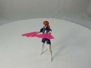 Rare Vintage Spider Girl Marvel Action Figure With Pink Webs Cute & Cool