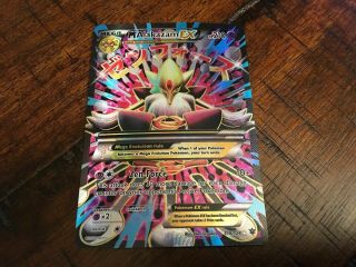 Nm Mega Full Art Pokemon M Alakazam Ex Card Fates Collide Set 118/124 Ultra Rare