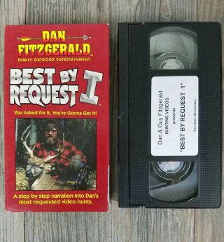 Dan Fitzgerald BEST BY REQUEST 1 Whitetail Deer Hunting Video VHS RARE 3
