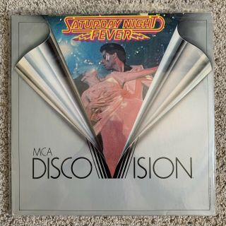 Saturday Night Fever Discovision Laserdisc - John Travolta - Rare