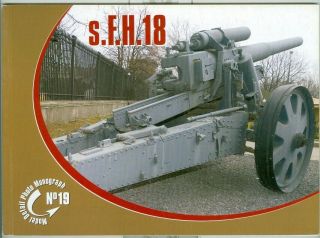 Photo Monograph - Wwii - Heavy Artillery - S.  F.  H.  18 149 Mm Field Gun - Detail - Rare