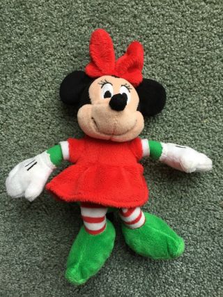 Ty Beanie Baby - Disney - Minnie Mouse (holiday Outfit - Walgreens Excl) - Rare