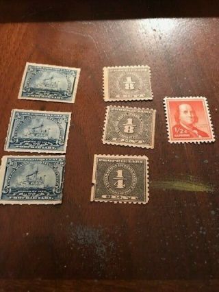 Rare Less Than 1 Cent Stamps