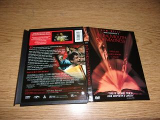 In The Mouth Of Madness (dvd,  2000) Snapcase Rare