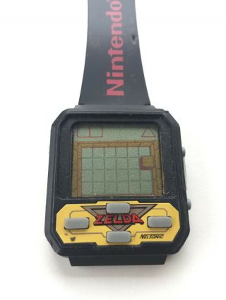 Nintendo Legend Of Zelda 1989 Vintage Game Watch By Nelsonic - Rare -