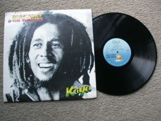 Bob Marley&wailers " Kaya " Rare Roots Reggae Lp Island Ilps 9517 Vtg 1978