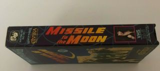 Missile To The Moon Midnight Madness Hosted by Elvira Rare & OOP Rhino Video VHS 3