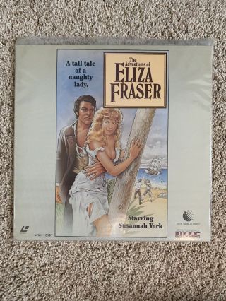 The Adventures Of Eliza Fraser - A Tall Take Of A Naughty Lady Laserdisc - Rare