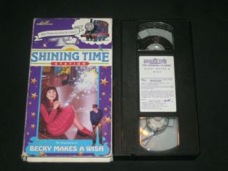 Shining Time Station Becky Makes A Wish Rare Vhs Thomas The Train