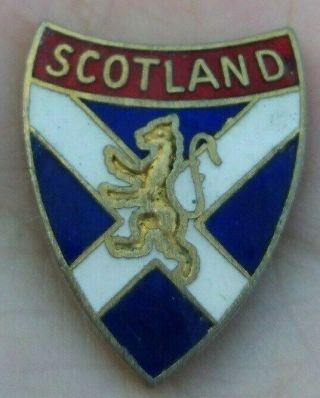 Scotland Vintage Coffer London Very Rare Badge