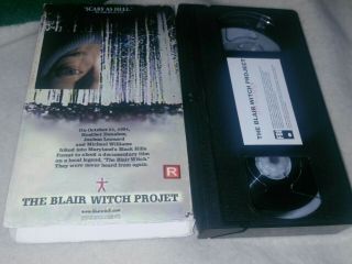 The Blair Witch Project Vhs Rare Release
