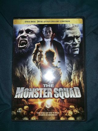 The Monster Squad Rare (2 Disc) Family Horror Dvd Andre Gower Tom Noonan 1987