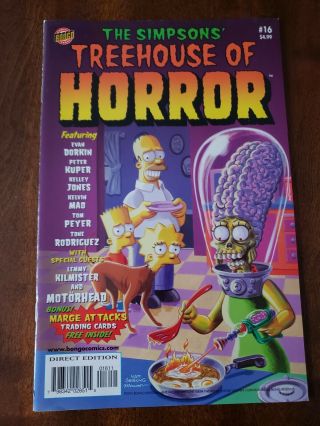The Simpsons Treehouse Of Horror 16 Bongo Direct Edition Rare 2010