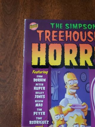 The Simpsons Treehouse Of Horror 16 Bongo Direct Edition Rare 2010 2