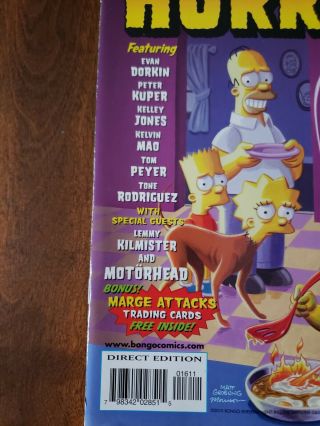 The Simpsons Treehouse Of Horror 16 Bongo Direct Edition Rare 2010 3