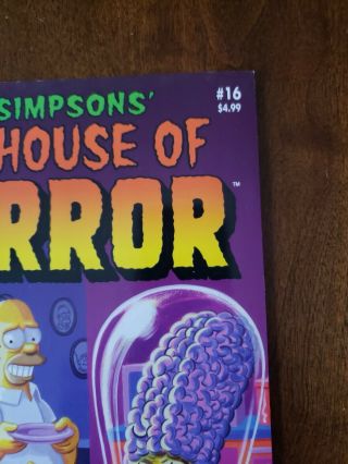 The Simpsons Treehouse Of Horror 16 Bongo Direct Edition Rare 2010 4