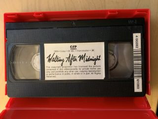 Walking After Midnight 1988 movie VHS Ringo Starr Martin Sheen CULT RARE 4