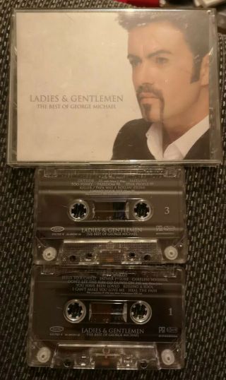 George Michael - The Best Of - Ladies & Gentlemen Double Cassette Very Rare