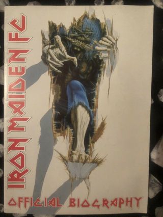 Iron Maiden Fan Mag Biography 1985 Rare