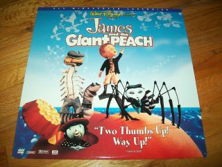 James And The Giant Peach Laserdisc Ld Widescreen Format Very Rare