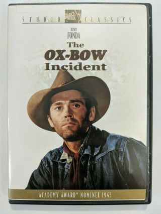 The Ox - Bow Incident 1943 Dvd Rare Oop