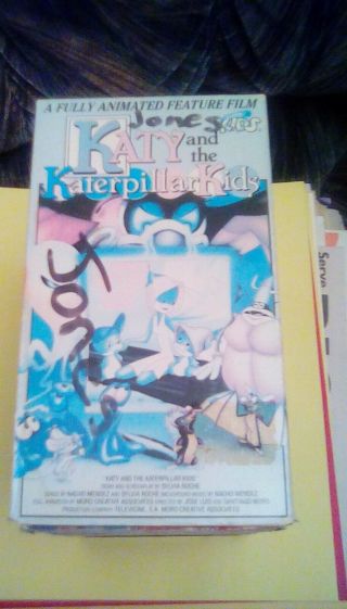 Katy And The Katerpillar Kids Rare Just For Kids Video (1987) Vhs Cartoon 85 Min