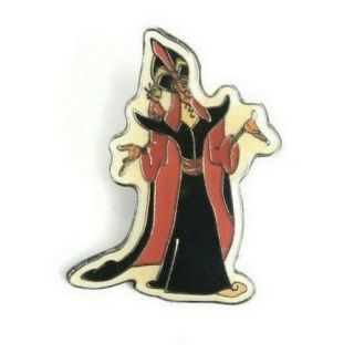 Rare Htf Disney Aladdin Jafar On White Background Iago Villain Europe Pin Brooch