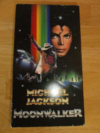 Rare Michael Jackson - Moonwalker (vhs,  1988)