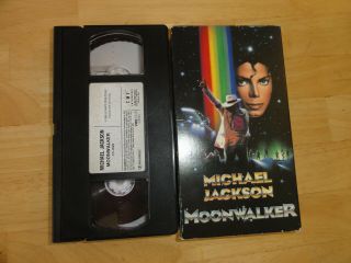 RARE Michael Jackson - Moonwalker (VHS,  1988) 2