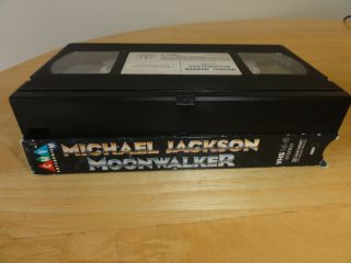RARE Michael Jackson - Moonwalker (VHS,  1988) 3