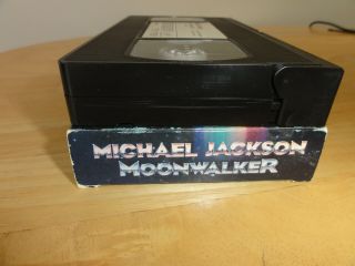 RARE Michael Jackson - Moonwalker (VHS,  1988) 4