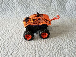 1992 Hot Wheels Mattel Attack Pack " Slash Cat " Orange 4 " Monster Car Rare Loose