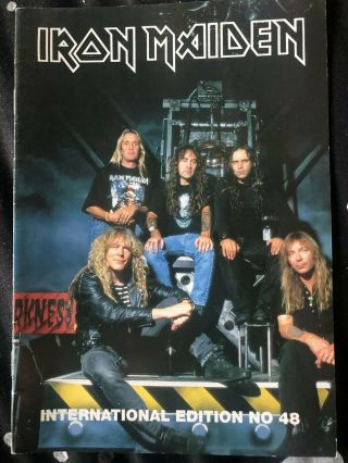 Iron Maiden Fan Mag No.  47 Rare