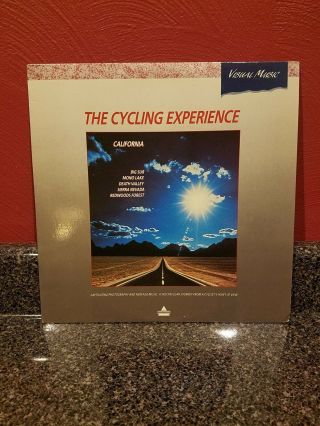 The Cycling Experience Visual Music Laserdisc Rare
