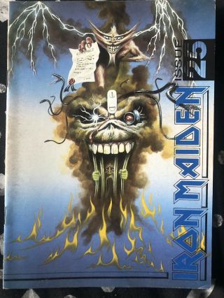 Iron Maiden Fan Mag No.  25 Rare