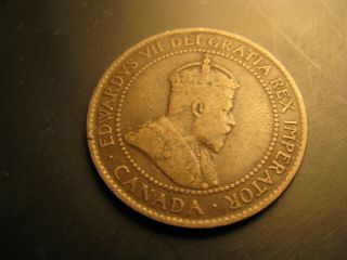 Canada 1902 Rare Large Cent Coin Idj.