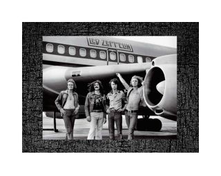 Led Zeppelin 8x10 Photo Picture Print AIRPLANE RARE Rock Band Robert Plant Music 2