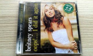 Britney Spears - Oops.  I Did It Again,  8 Bonus Remixes - Rare Oop Cd