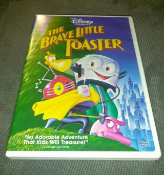 The Brave Little Toaster (dvd,  Rare Oop Disney Kids